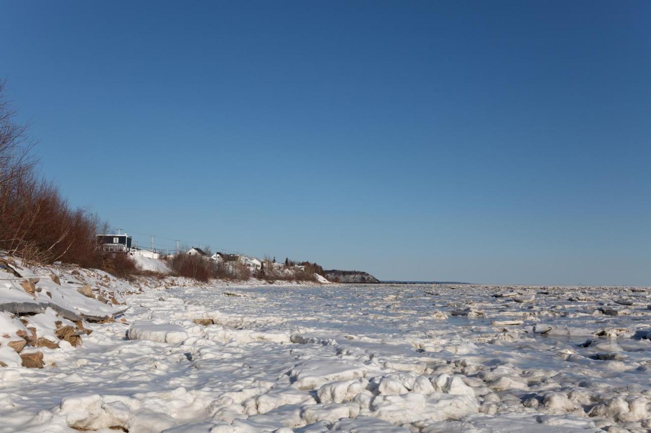 Gite La Maree Portneuf Sur Mer Exteriör bild